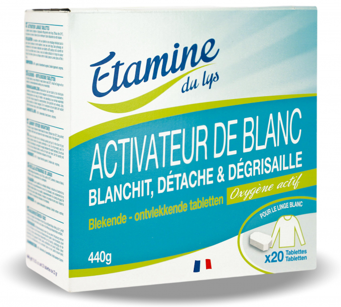 Tablete cu oxigen activ pentru redarea culorii albe rufelor, fara parfum Etamine [2]