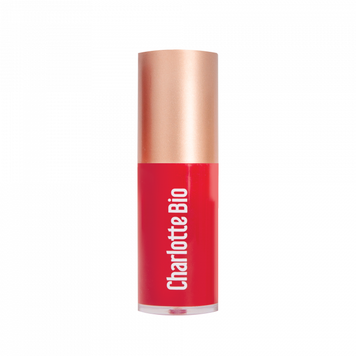 Ulei BIO buze Crush Red, cu ulei de ricin, ulei de argan si ulei de caise Charlotte Bio [3]