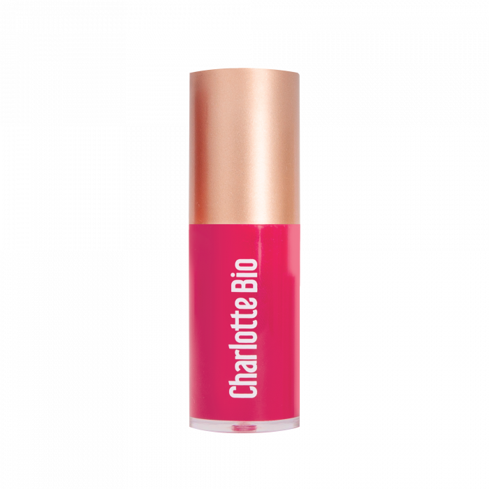 Ulei BIO buze Raspberry Silk, cu ulei de ricin, ulei de argan si ulei de caise Charlotte Bio [3]