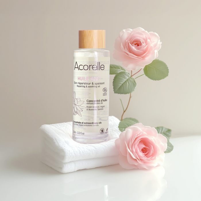 Ulei SOS BIO dupa epilare, fata si corp, cu ulei de argan si muscata rosie Acorelle [3]