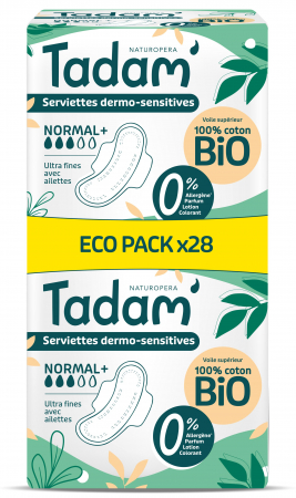 Absorbante - Absorbante BIO hipoalergenice Ultra Normal+(2pachete) Tadam