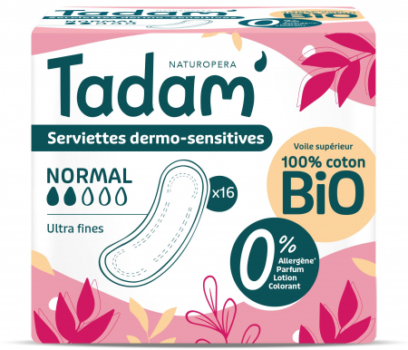 Absorbante - Absorbante BIO hipoalergenice Ultra Normal Tadam