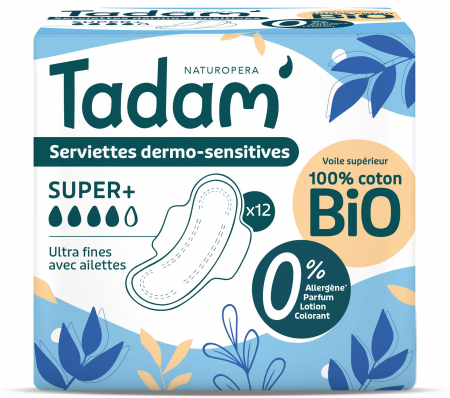 Absorbante - Absorbante BIO hipoalergenice Ultra Super+ Tadam