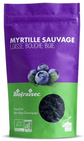 Fructe salbatice - Afine salbatice BIO fara zahar, din Alpii Dinarici Biofruisec