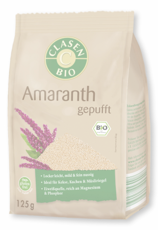 Lichidari - Amaranth BIO expandat Clasen Bio