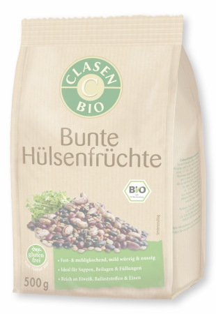 Lichidari - Amestec BIO de fasole si linte  Clasen Bio