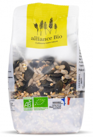 Seminte si pseudocereale - Amestec seminte BIO pentru paine Alliance Bio