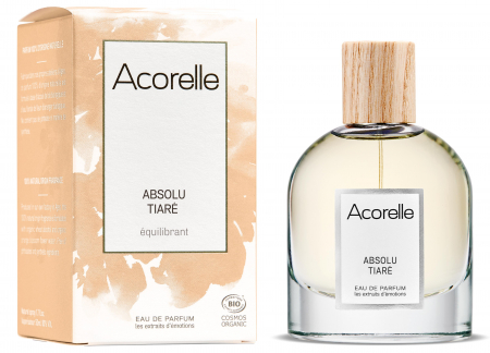 Cosmetice si ingrijire personala - Apa parfum BIO Absolu Tiare(echilibrant), cu uleiuri esentiale de ylang ylang, portocala, petit grain Acorelle