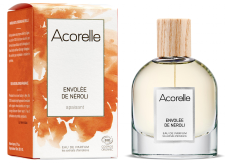 Cosmetice si ingrijire personala - Apa parfum BIO Envolee de Neroli(linistitor), cu uleiuri esentiale calmante de mandarina si petit grain Acorelle