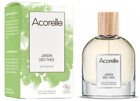 Cosmetice si ingrijire personala - Apa parfum BIO Jardin des Thes(energizant), cu uleiuri esentiale energizante de lamaie si galbanum Acorelle