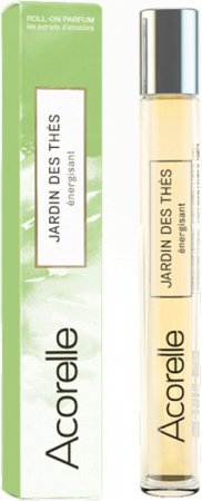 Cosmetice si ingrijire personala - Apa parfum BIO Jardin des Thes, cu uleiuri esentiale de lamaie si galbanum(roll on) Acorelle