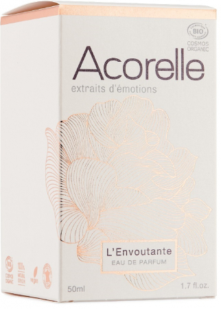 Apa parfum BIO L'Envoutante, cu uleiuri esentiale de lamaie, patchouli, lemn de cedru Acorelle [2]