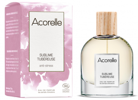 Cosmetice si ingrijire personala - Apa parfum BIO Sublime Tubereuse(antistres), cu uleiuri esentiale relaxante de petit grain si mandora Acorelle