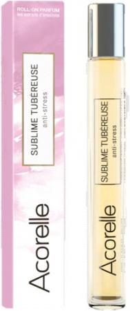 Parfumuri - Apa parfum BIO Sublime Tubereuse, cu uleiuri esentiale de petit grain si mandora(roll on) Acorelle