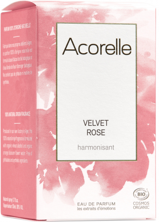 Apa parfum BIO Velvet Rose(armonizant), cu uleiuri esentiale armonizante de trandafir si geranium Acorelle [2]