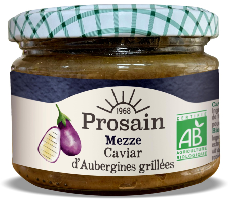 Salate aperitiv - Aperitiv BIO caviar de vinete Prosain