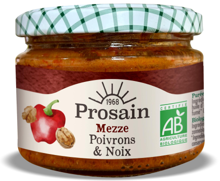 Salate aperitiv - Aperitiv BIO cu ardei si nuci Prosain