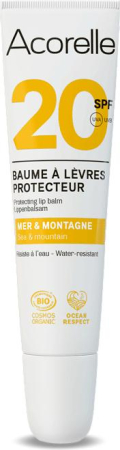 Protectie solara - Balsam de buze BIO protector cu SPF 20 Acorelle