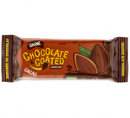 Lichidari - Baton BIO cacao, invelit in ciocolata Shine