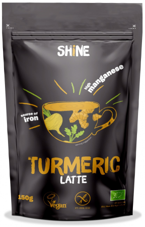Bauturi instant energizante - Bautura energizanta BIO Turmeric Latte Shine Drinks