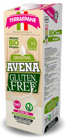 Bautura vegetala BIO din ovaz fara gluten(fara zahar) Terra e Pane