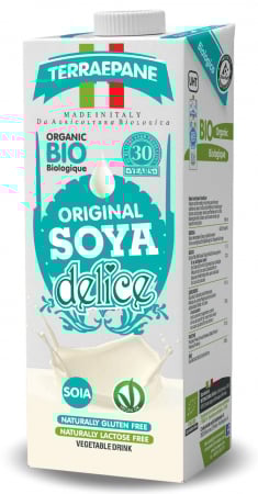 Lichidari - Bautura vegetala BIO din soia integrala si sirop de agave(fara zahar) Terra e Pane