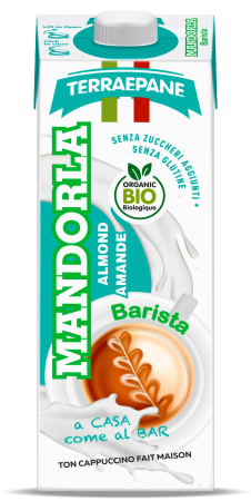 Bauturi - Bautura vegetala BIO pentru cafea, din orez si migdale Terra e Pane