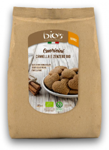 Biscuiti dulci - Biscuiti BIO inimioare cu ghimbir si scortisoara Bio's