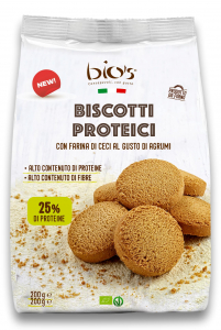 Lichidari - Biscuiti BIO proteici cu gust de citrice Bio's
