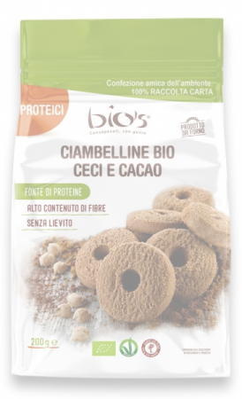 Lichidari - Biscuiti BIO rotunzi din naut si cacao Bio's