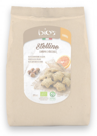 Lichidari - Biscuiti BIO stelute cu faina de canepa si alune padure Bio's