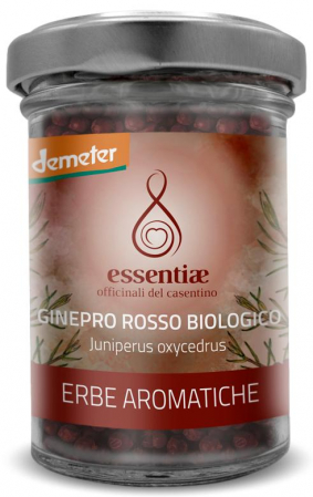 Boabe de ienupar rosu BIO, certificare Demeter Essentiae
