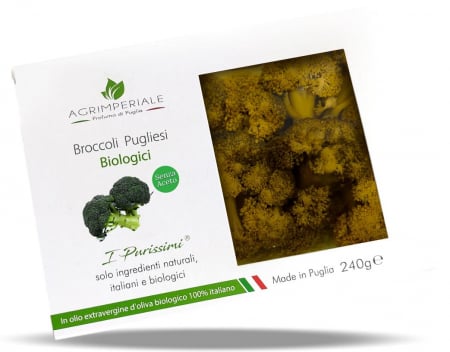 Anghinare, ciuperci, legume aperitiv - Broccoli BIO Agrimperiale