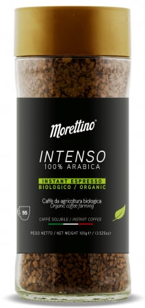 Bauturi - Cafea instant BIO Intenso 100% Arabica Morettino