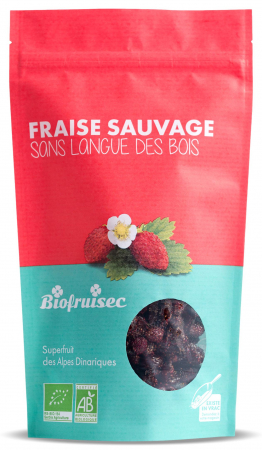 Fructe salbatice - Capsuni salbatice BIO fara zahar, din Alpii Dinarici Biofruisec