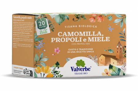 Ceai BIO cu musetel, miere si propolis Valverbe [1]