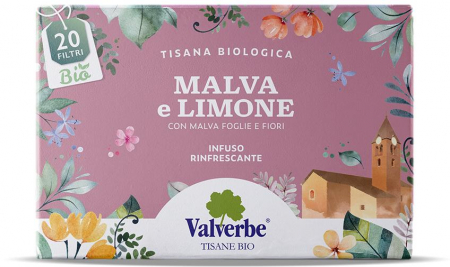 Ceai din plante si fructe - Ceai BIO din nalba si lamaie Valverbe