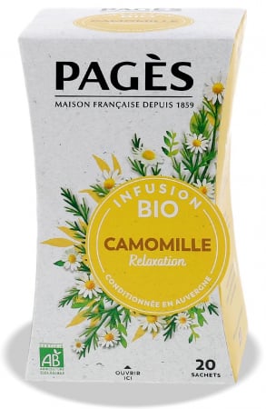 Ceai BIO pentru relaxare din musetel Pages [1]