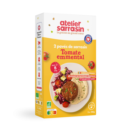 Chiftele vegetale BIO din hrisca cu rosii si Emmental Atelier Sarrasin [1]