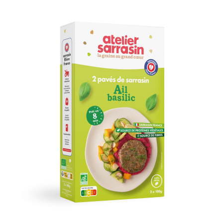 Chiftele vegetale BIO din hrisca cu usturoi si busuioc Atelier Sarrasin [1]