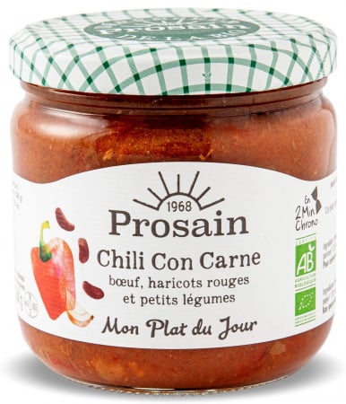Lichidari - Chili con Carne BIO cu fasole si carne de vita Prosain