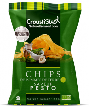 Lichidari - Chipsuri BIO din cartofi cu pesto Croustisud