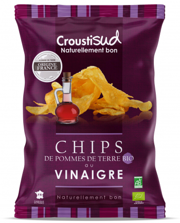 Lichidari - Chipsuri BIO din cartofi cu vinegar Croustisud