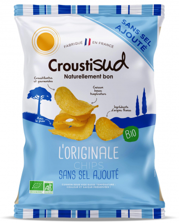 Lichidari - Chipsuri BIO din cartofi, fara sare Croustisud