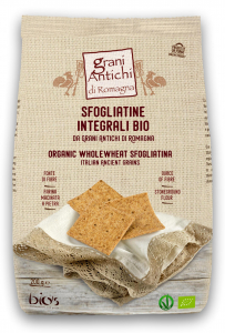 Lichidari - Crackers BIO fara drojdie din grau antic integral si ulei masline Grani Antichi