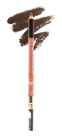 Lichidari - Creion BIO sprancene Brun, cu ceara carnauba si ulei cocos Charlotte Bio