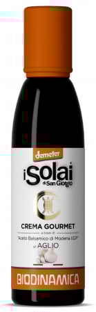 Lichidari - Crema balsamica gourmet BIO demeter usturoi iSolai