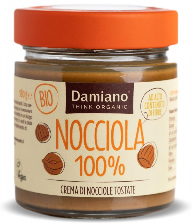 Unturi fara zahar din nuci si alune - Crema BIO de alune de padure prajite 100% Damiano