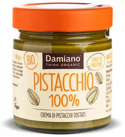 Unturi fara zahar din nuci si alune - Crema BIO de fistic prajit 100% Damiano