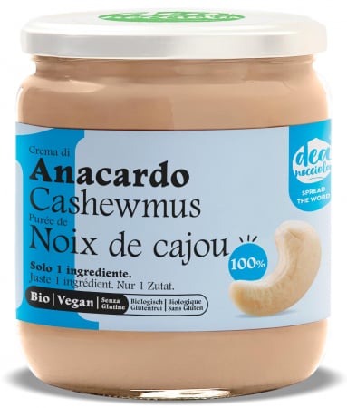 Creme fara zahar din nuci si alune - Crema BIO din 100% caju Deanocciola